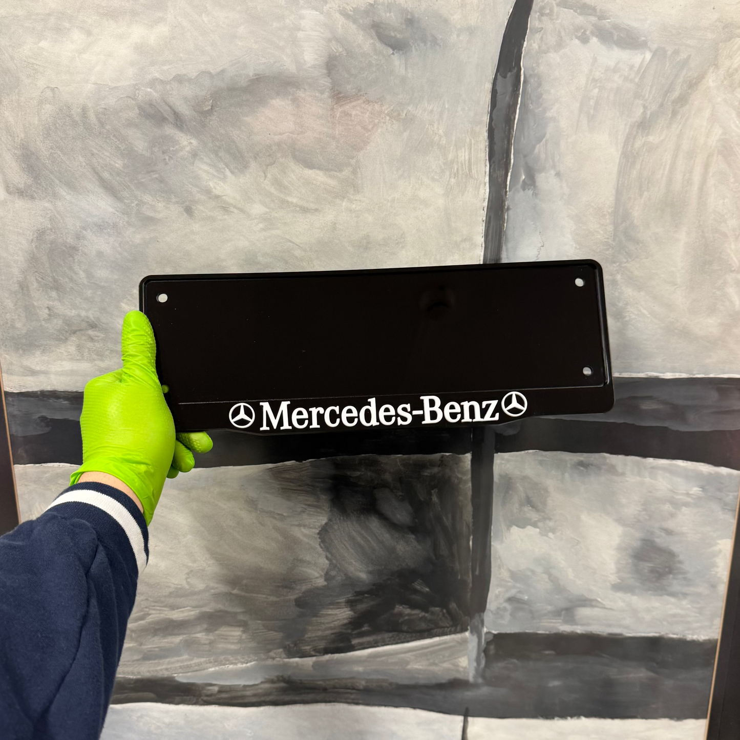 LOGO MERCEDES - CORNICE TARGA