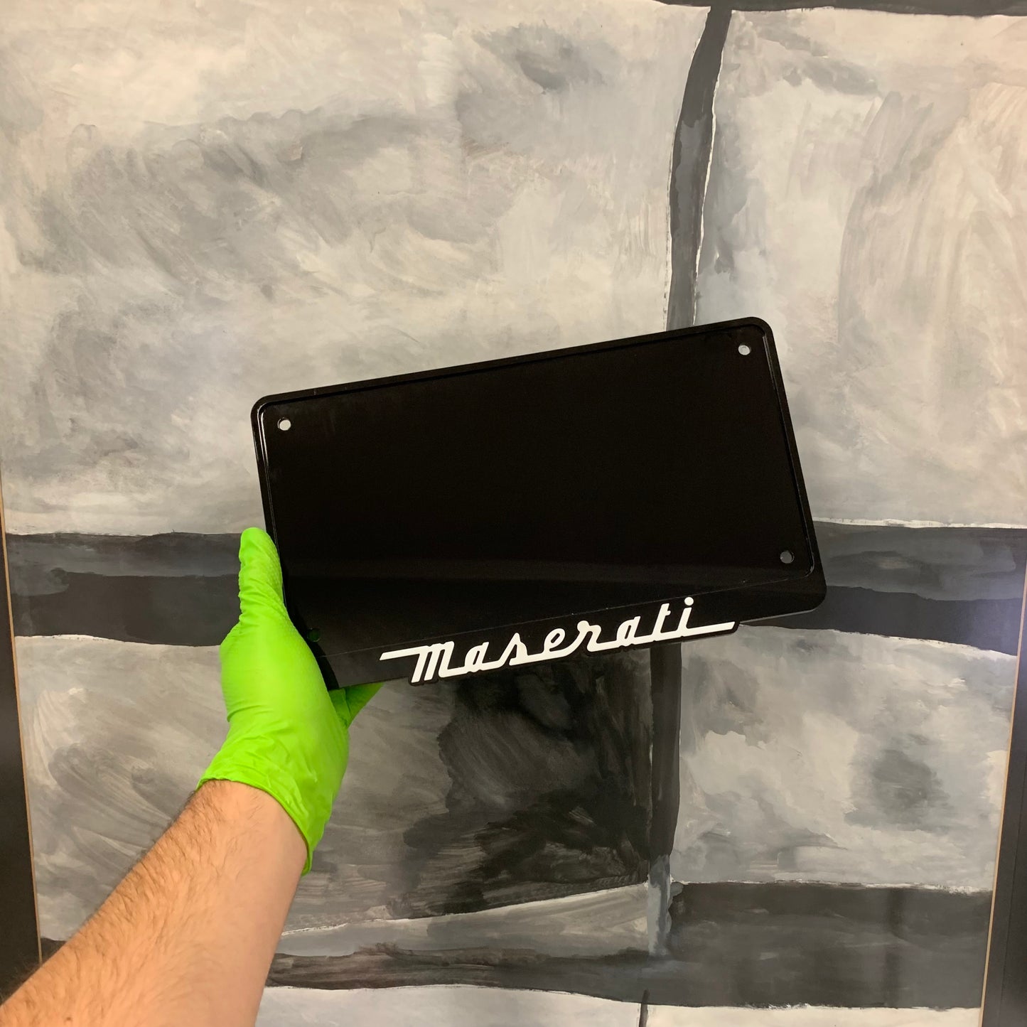 MASERATI - PLATE FRAME