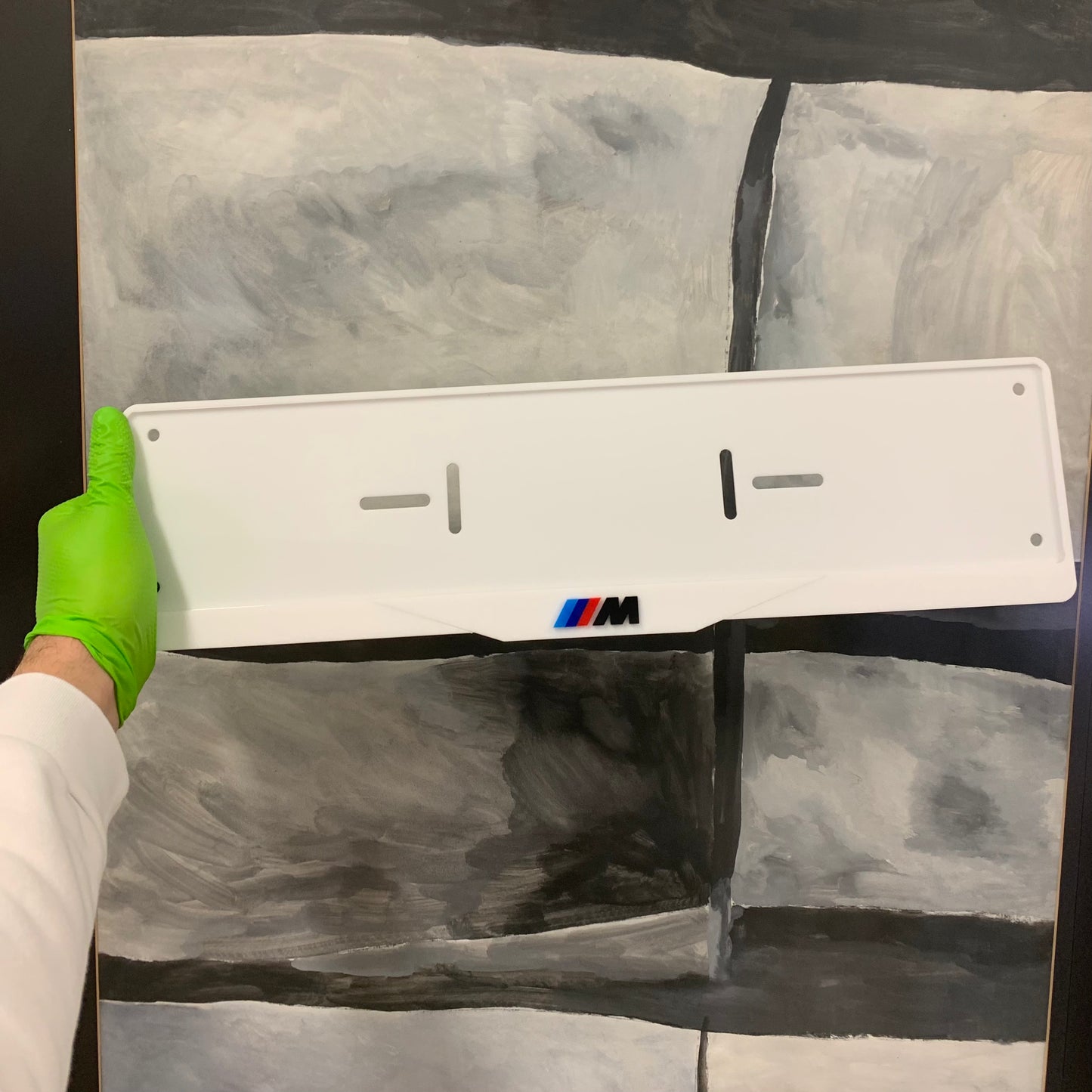 BMW LOGO - COLORED PLATE FRAME