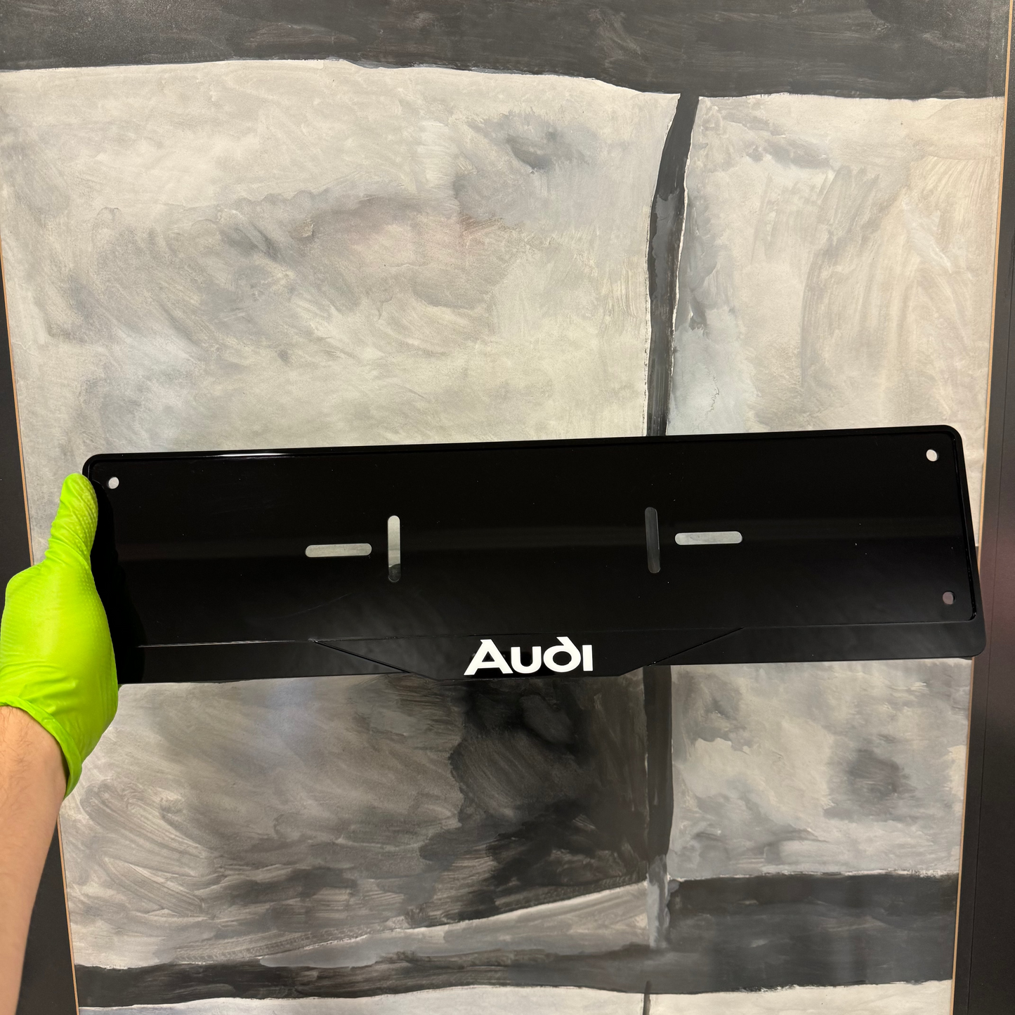 LOGO AUDI - CORNICE TARGA