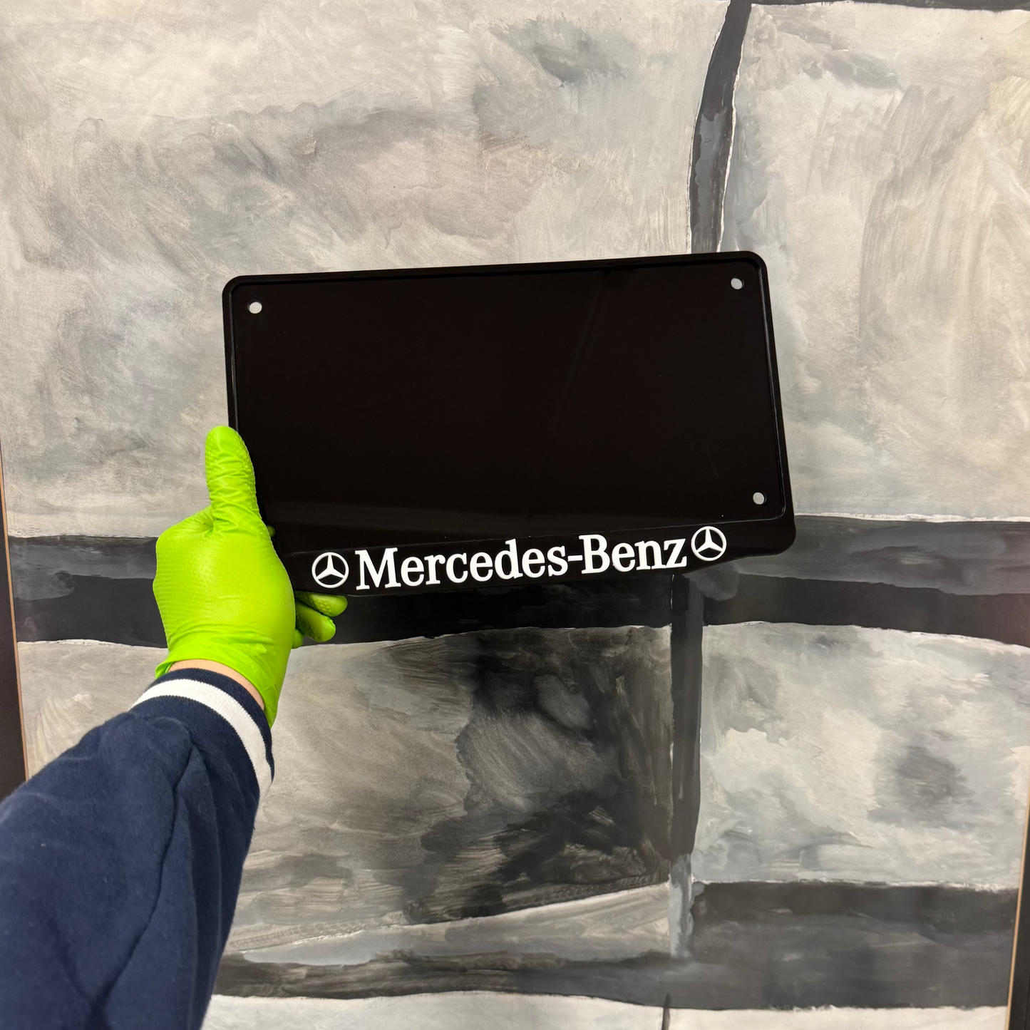 LOGO MERCEDES - CORNICE TARGA