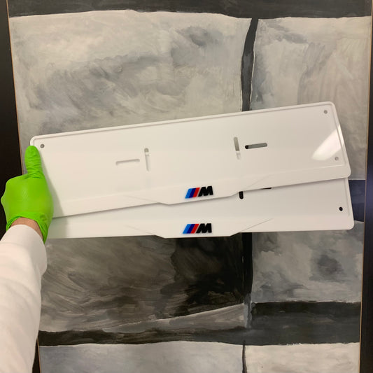 LOGO BMW - CORNICE TARGA COLORATA